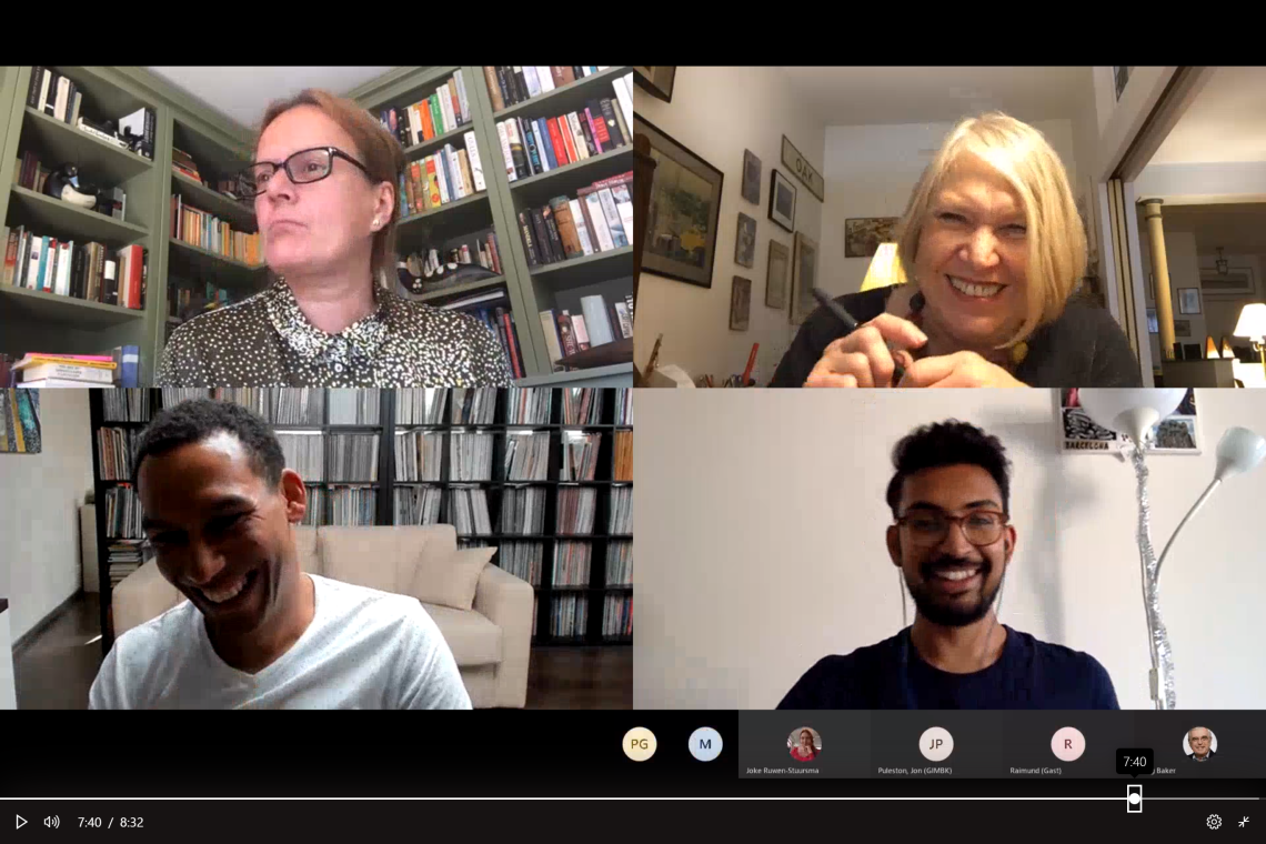 ESOMAR Professional Standards Committee members in a digital meeting