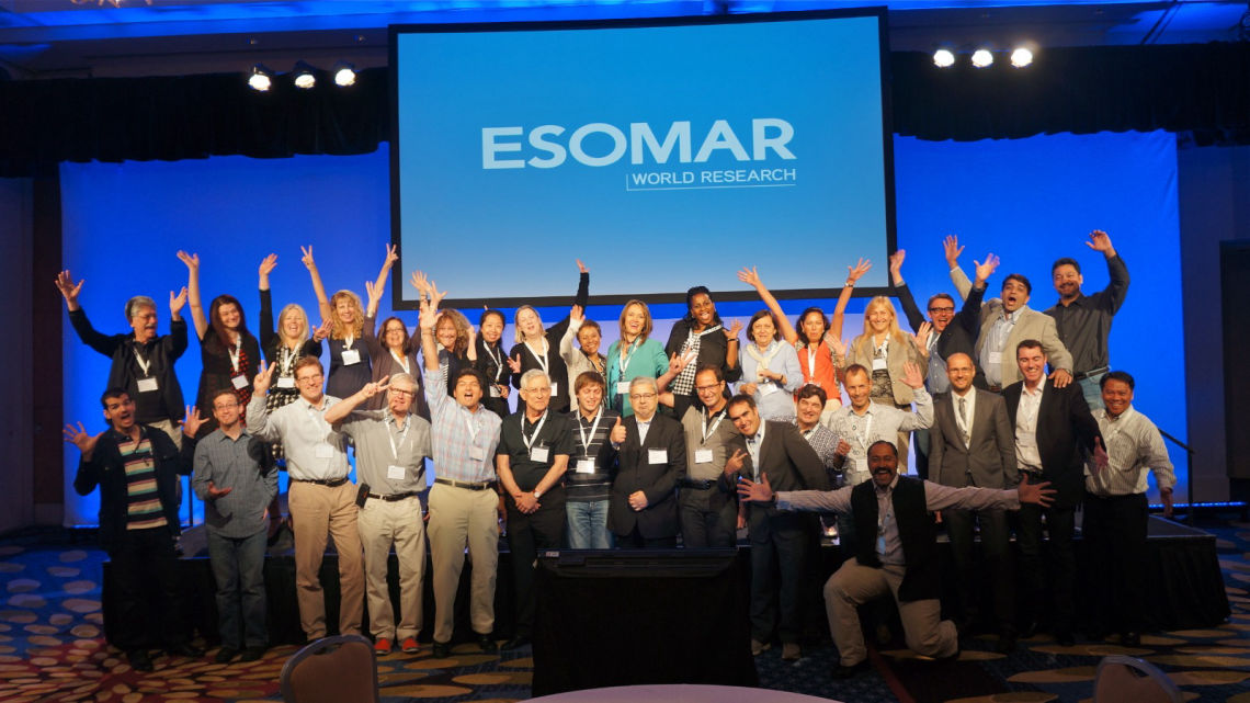 Group photo of ESOMAR national representatives