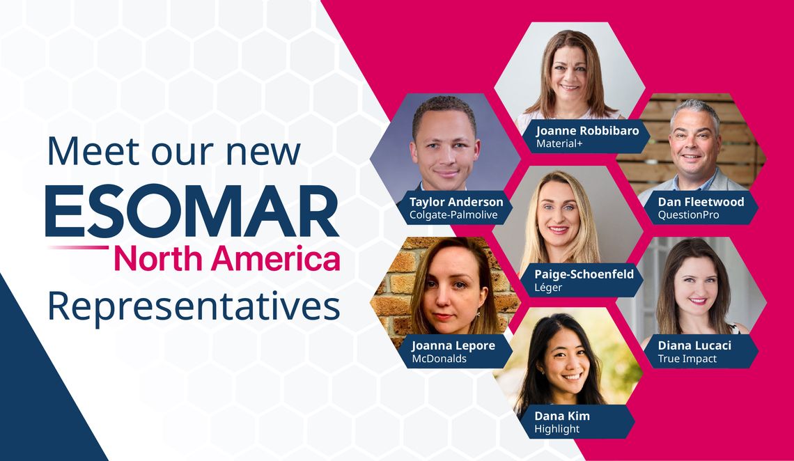 ESOMAR Announces 2023 North America Representatives