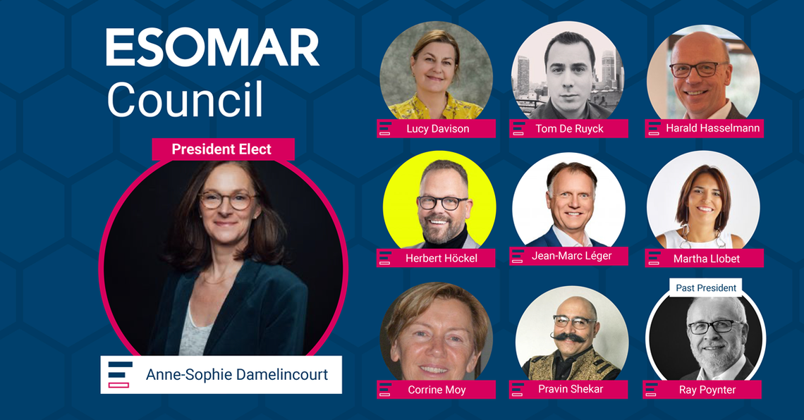 Anne-Sophie Damelincourt Named as 2025-2028 ESOMAR Council President